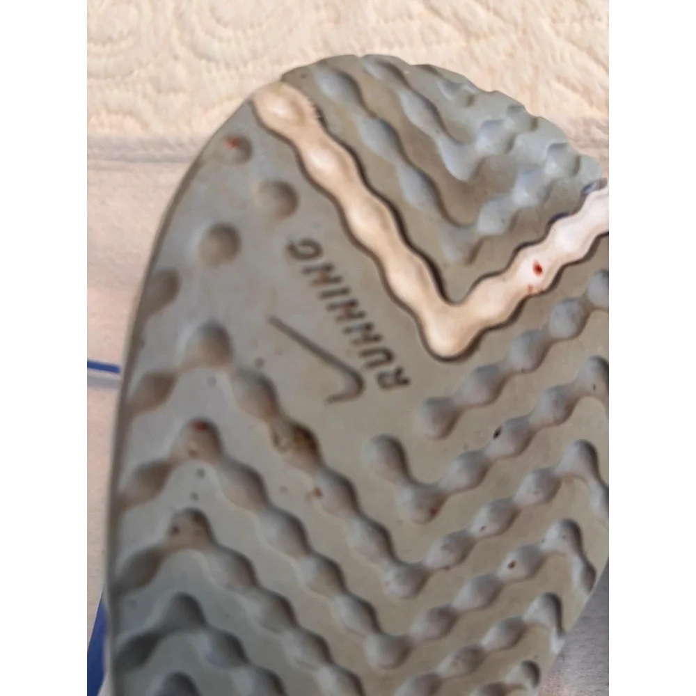 NIKE REVOLUTION Light Blue Periwinkle Lace-up Mesh Upper Running Shoes Wm Size 9 - Picture 5 of 6